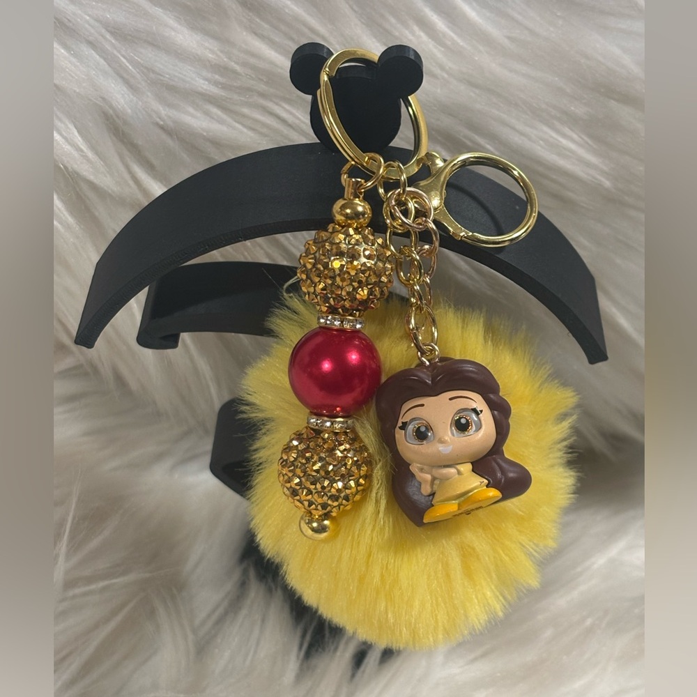Belle Doorables Keychain/ Bag Charm Handmade